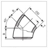 45 Degree Elbow Construction