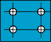 rectangular pitch